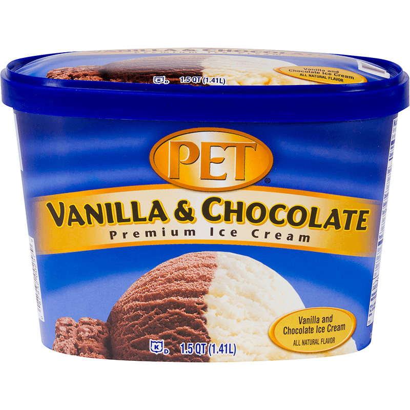 Vanilla & Chocolate Ice Cream 1.5 Quart
